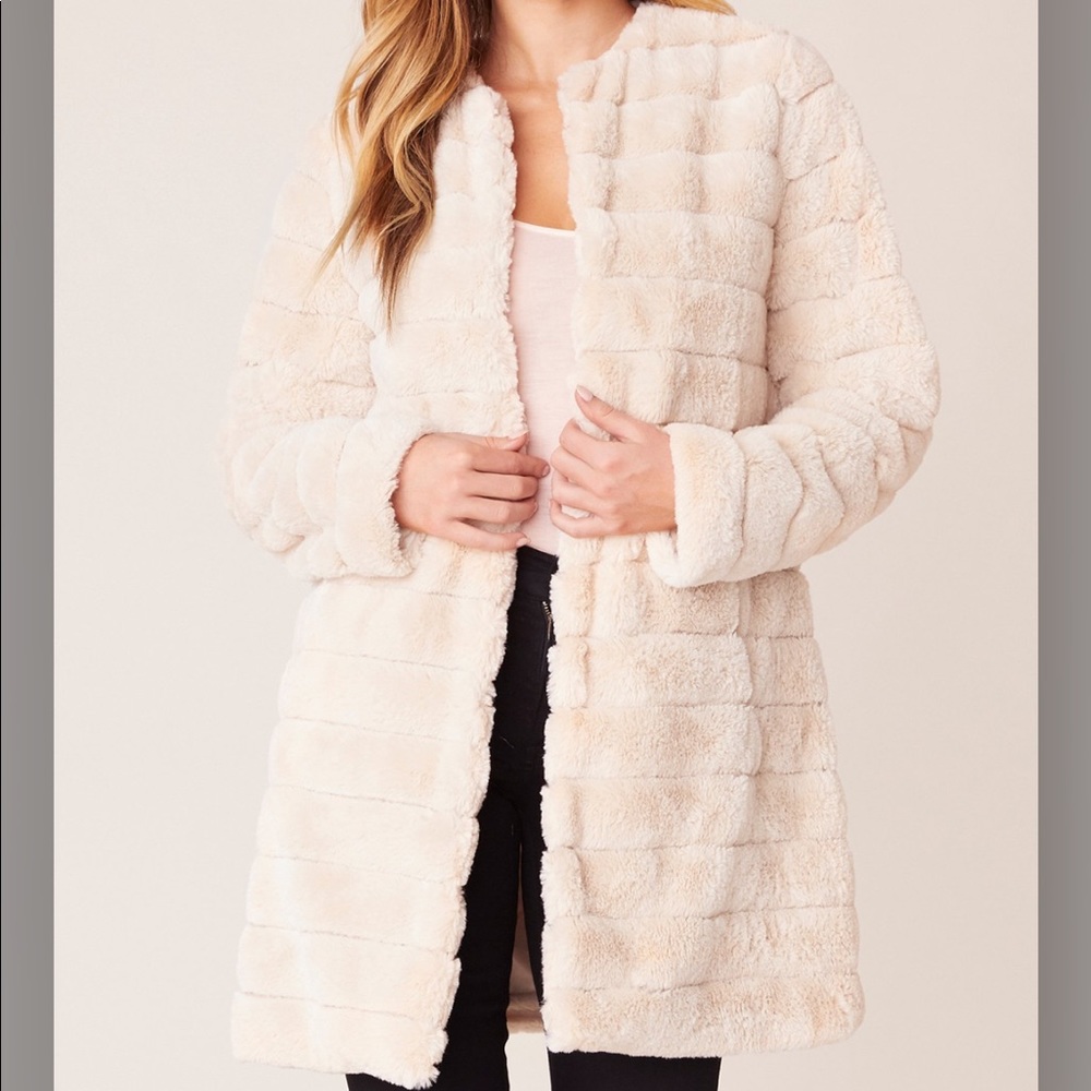 BB Dakota Anything For You Faux Fur Coat